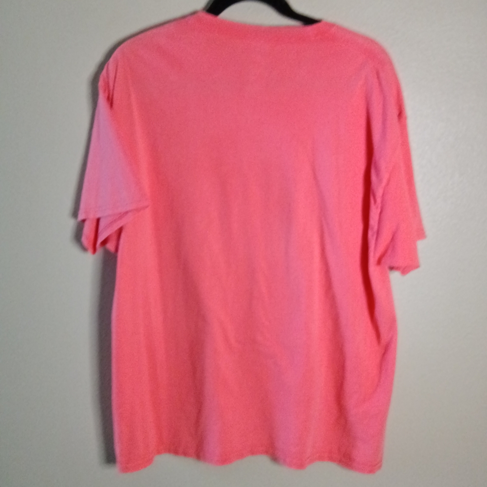 🦋 Hanes Life is a Beautiful Ride Bike T-Shirt Pink XL - Picture 5 of 5